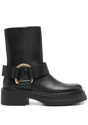 Dorothee Schumacher short biker boots - Black