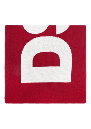 DSQUARED2 logo knitted scarf