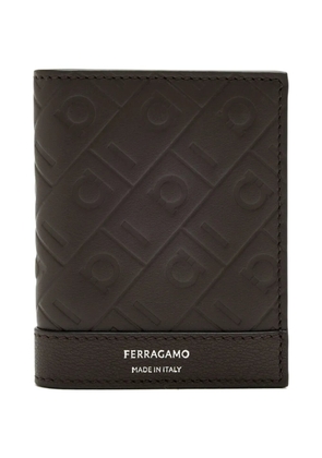 Ferragamo monogram cardholder - Brown