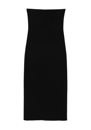 ANINE BING strapless midi dress - Black