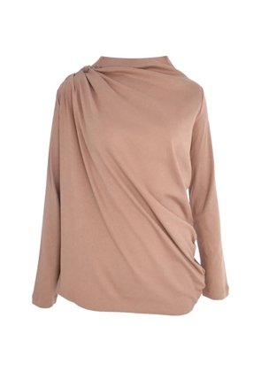 Fabiana Filippi draped embellished top - Neutrals