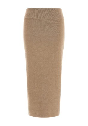 Jacquemus Maille skirt - Neutrals