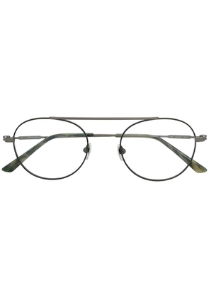 Calvin Klein CK19151 round-frame glasses - Green