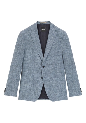 BOSS buttoned blazer - Blue