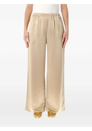 By Malene Birger Cabello satin trousers - Neutrals