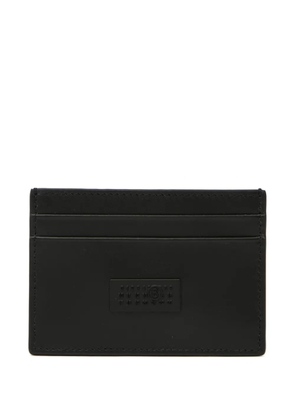 MM6 Maison Margiela logo-patch cardholder - Black