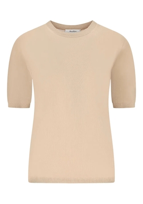 Max Mara short-sleeved crew-neck T-shirt - Neutrals