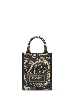 Versace mini Barocco Athena tote bag - Black