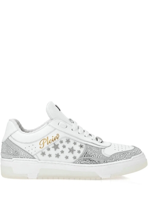 Philipp Plein stud-embellished sneakers - White