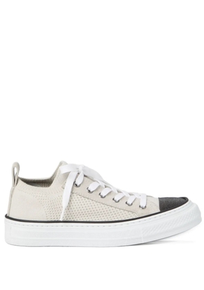 Brunello Cucinelli knitted sneakers - Neutrals