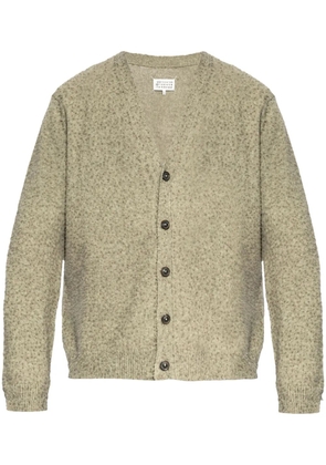 Maison Margiela pilled cardigan - Neutrals
