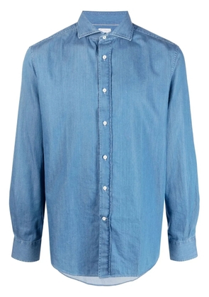 Brunello Cucinelli buttoned shirt - Blue