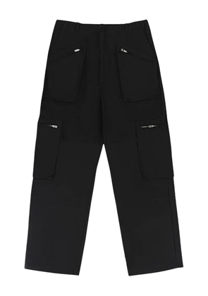 AMIRI straight-leg cargo trousers - BLACK