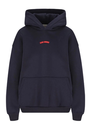 Giada Benincasa logo-print hoodie - Blue