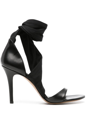 ISABEL MARANT Askja 105mm leather sandals - Black