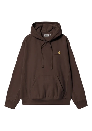 Carhartt WIP pocket hoodie - Brown