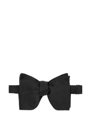 Fortela Brandon silk bow tie - Black