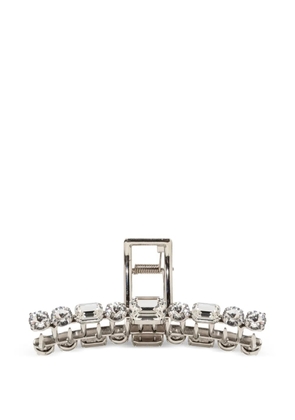 Jennifer Behr Justine crystal-embellished jaw clip - Silver