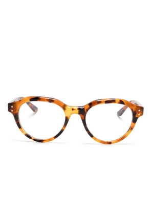 Gucci Eyewear round-frame glasses - Brown