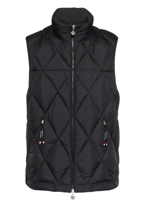 Moncler zip fastening vest - Black