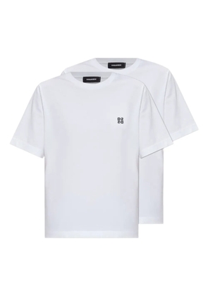 DSQUARED2 logo-print T-shirt (pack of two) - White
