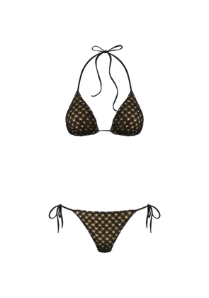 Missoni embellished triangle bikini - Black