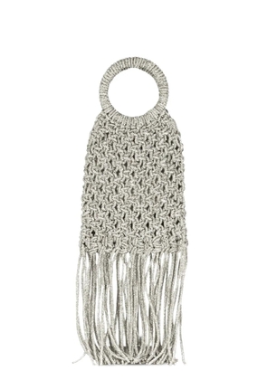 TWENTY FOURHAITCH Maronti tote bag - Silver