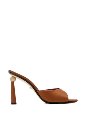Alevì 95mm Liza heeled sandals - Brown