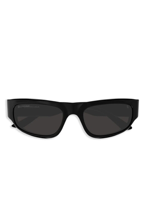 Balenciaga Eyewear rectangular-frame sunglasses - Black