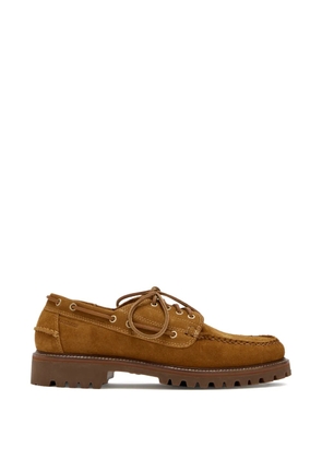G.H.Bass laced moccasin shoes - Brown