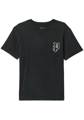 Purple Brand Gothic Crystals Tee - Black