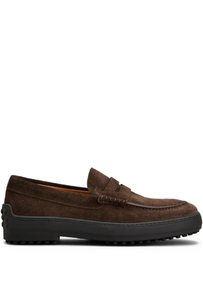 Tod's Winter Gommino loafers - Brown
