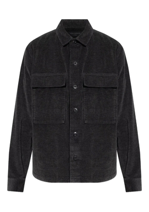 AllSaints corduroy pocket shirt - Black