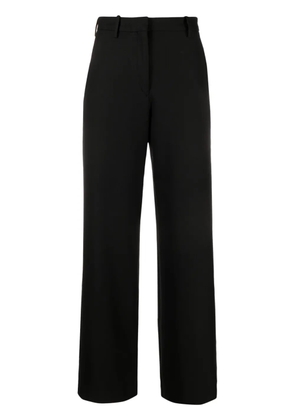 Maje high-waist flared trousers - Black