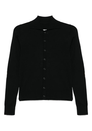 MM6 Maison Margiela knitted cardigan - Black