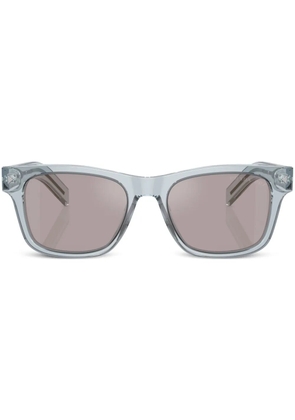 Prada Eyewear logo-engraved square-frame sunglasses - Neutrals