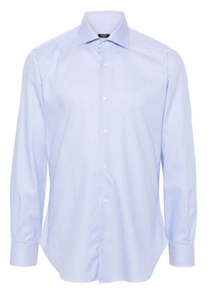 Barba cotton shirt - Blue