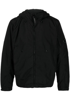 C.P. Company Flatt Nylon hooded jacket - Black