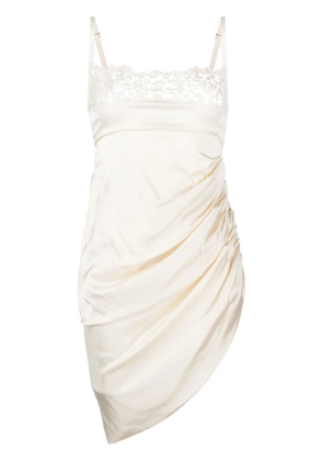 Jacquemus La Saudade asymmetric dress - Neutrals