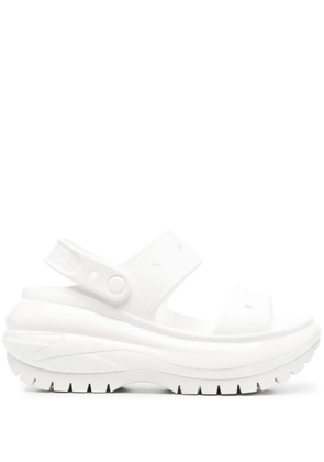 Crocs Mega Crush 90mm clog sandals - White