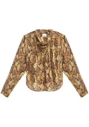 ISABEL MARANT Cherley blouse - Neutrals