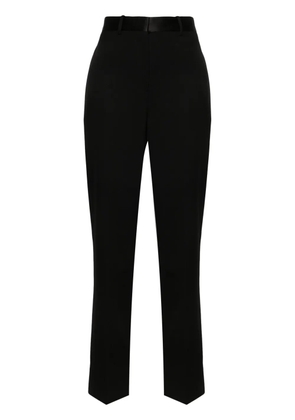 Victoria Beckham high-waist straight-leg trousers - Black