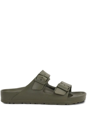 Birkenstock double-buckle sandals - MARRONE