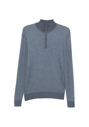 N.Peal zipped sweater - Blue