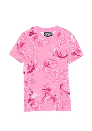 Versace Jeans Couture printed T-shirt - Pink