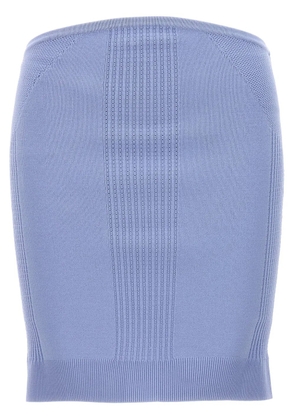 Hervé Léger Mix skirt - Blue