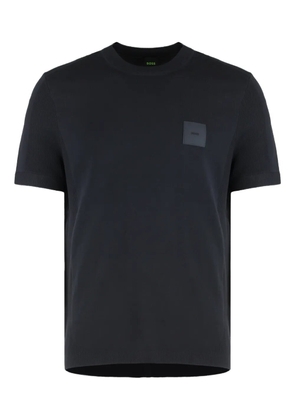 BOSS crew-neck T-shirt - Blue