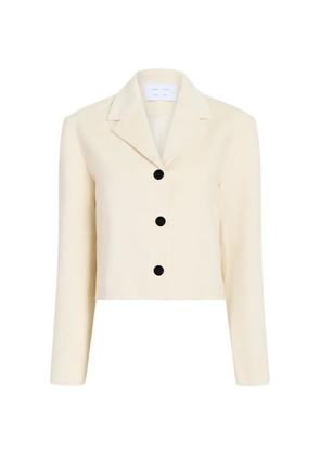 Proenza Schouler White Label Nima corduroy cropped jacket - Neutrals