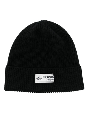 Fiorucci logo beanie - Black