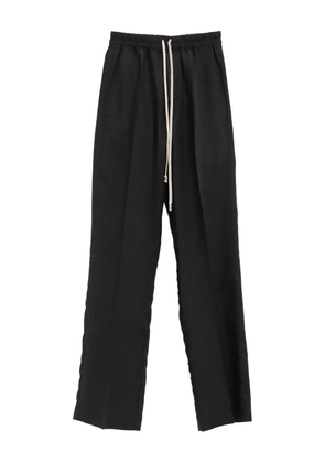 Rick Owens drawstring-fastening trousers - Black
